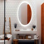 Зеркало Континент Lily LED вертикальное Зеркало Континент Lily LED вертикальное